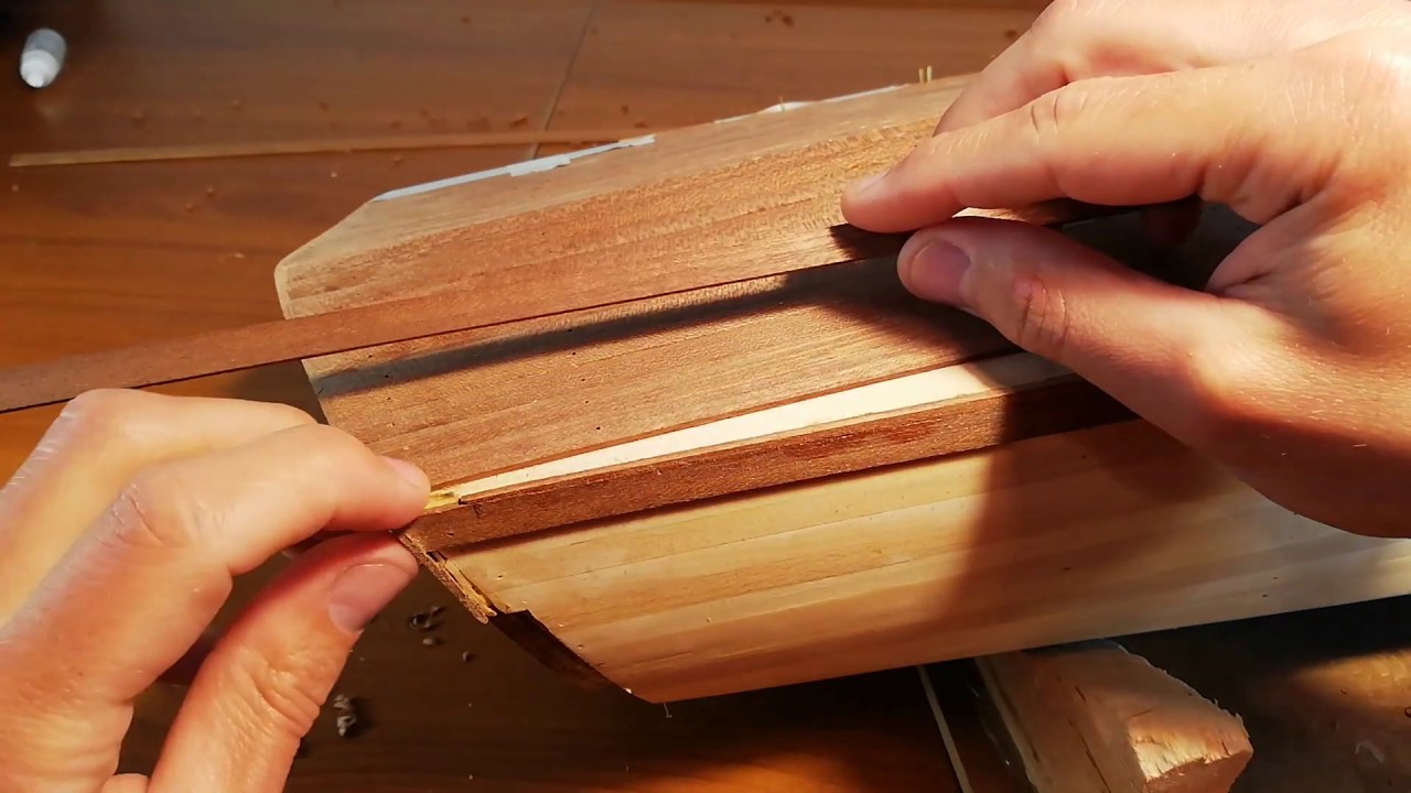 Part. 20 - Rudder and water intake - Amati Italian runabout - Riva Aquarama