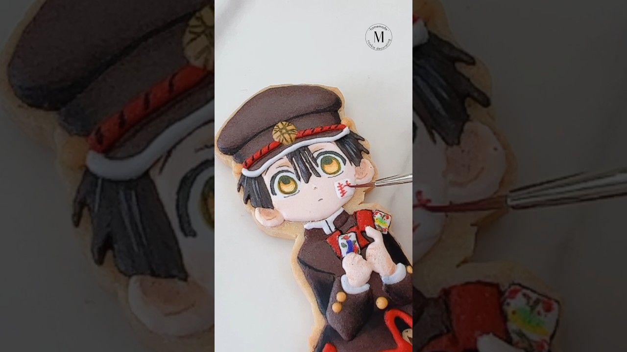 【地縛少年花子くん】花子くんを食べられるアイシングクッキーにしてみた! Toilet-Bound Hanako-Kun 지박소년하나코군 #放課後少年花子くん