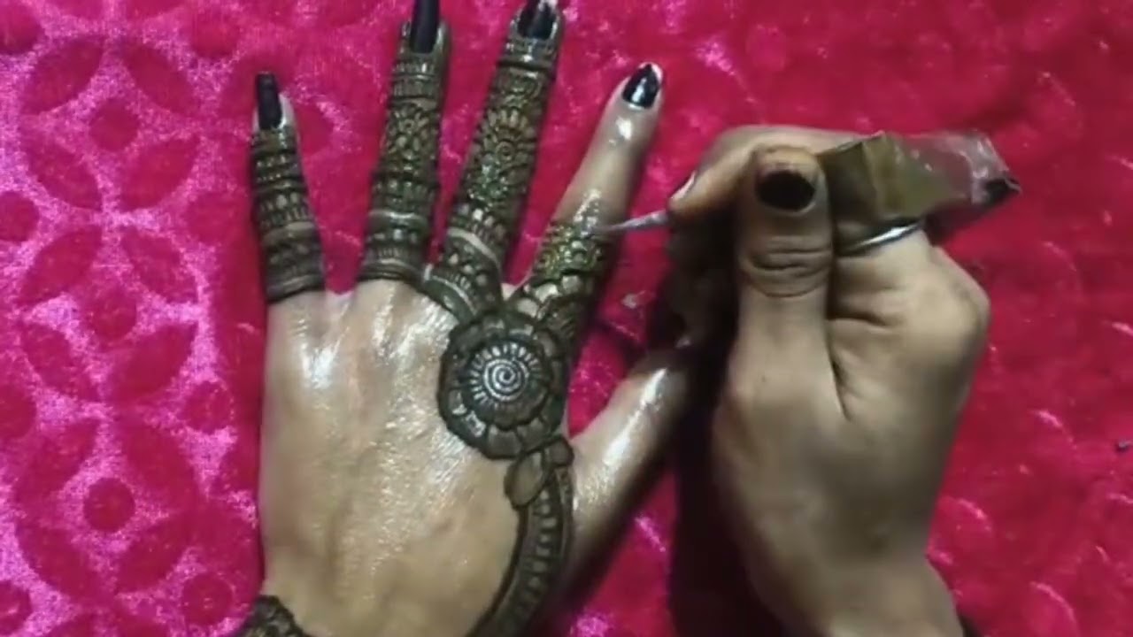 #esay and Asthetic # mahendi design 😍💖❤️🔥💟💟🔥💟🔥🥰🥰🥰