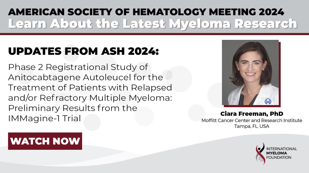 Anitocabtagene Autoleucel for R/R Multiple Myeloma: Preliminary IMMagine-1 Phase 2 Results