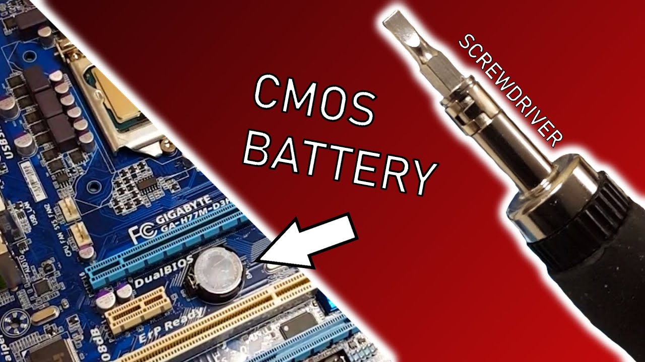 Replacing a Motherboard CMOS Battery #Shorts