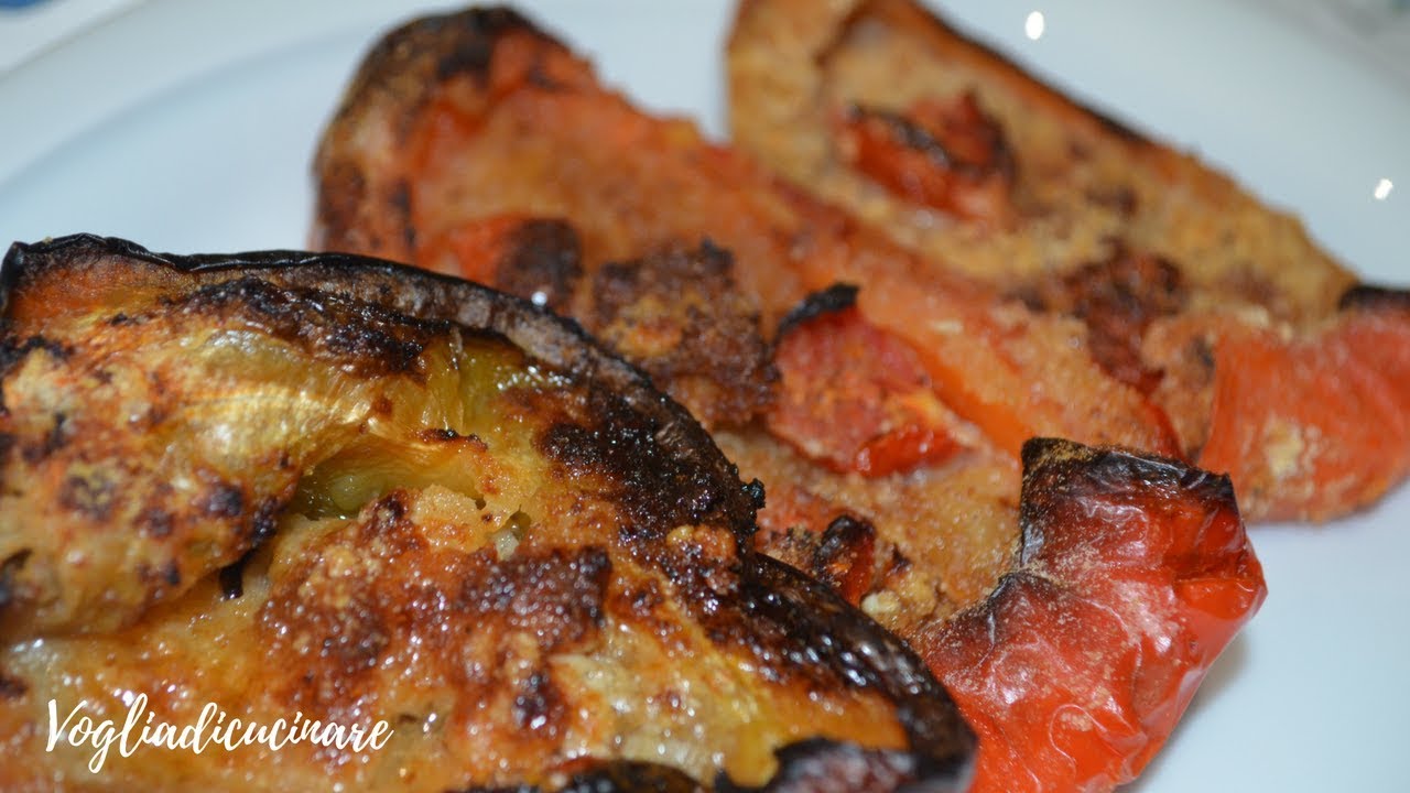 Peperoni gratinati
