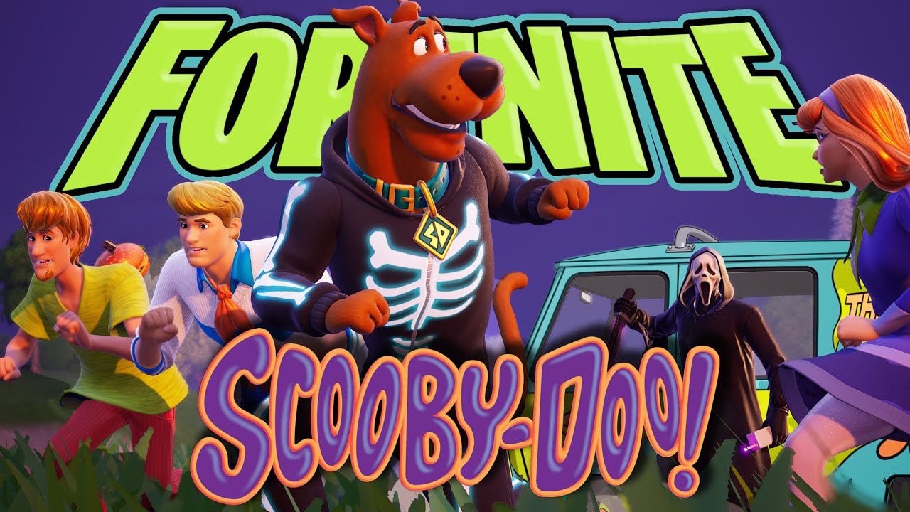 Scooby Doo & The Mystery Inc Gang Играйте в Fortnite: кошмары!