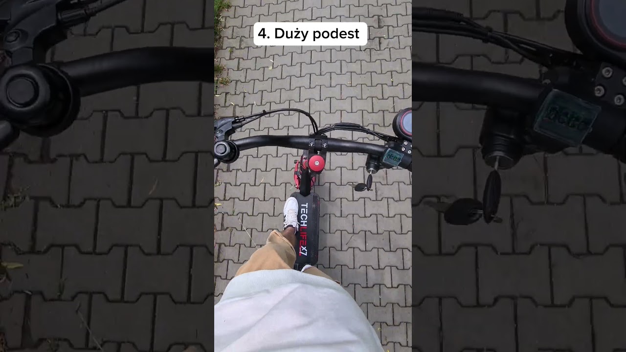 5 fajnych rzeczy w hulajnodze elektrycznej Techlife X7 LITE! || Mobiway.pl