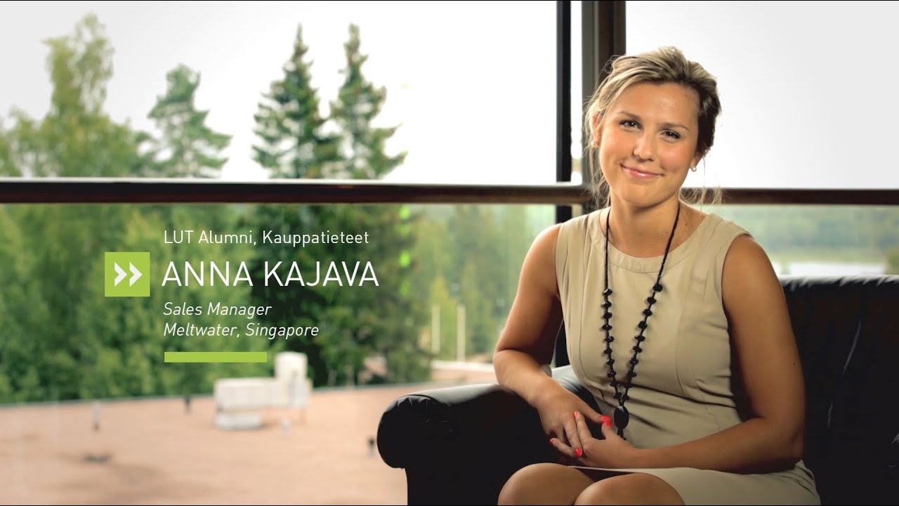 LUT - Kauppakorkeakoulu - KTM-ohjelmat - Anna Kajava uratarina