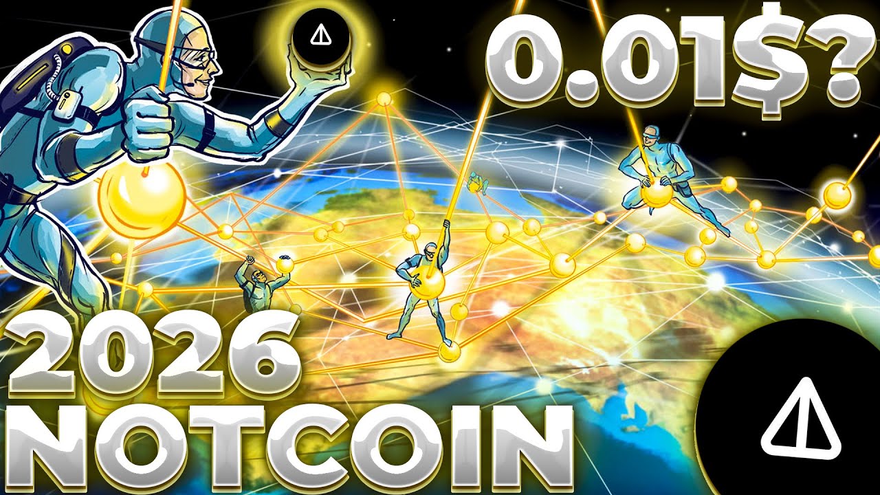 NOTCOIN ДОРОЖНАЯ КАРТА 2026 ГОДА! ВОТ ЧТО БУДЕТ С NOT СКОРО! NOT 0.01$?
