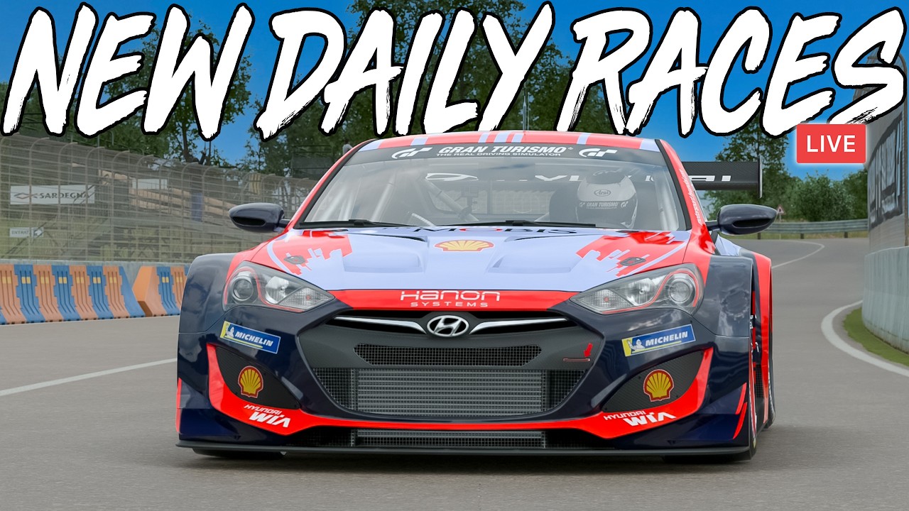 🔴LIVE - GRAN TURISMO 7: BRAND NEW RACES