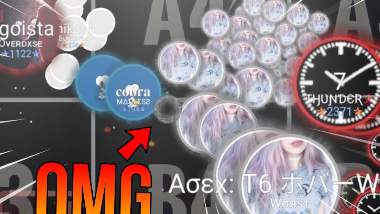 Nebulous.io - Insane Duo Server Takeover Savage Room with Seven (Agar.io)