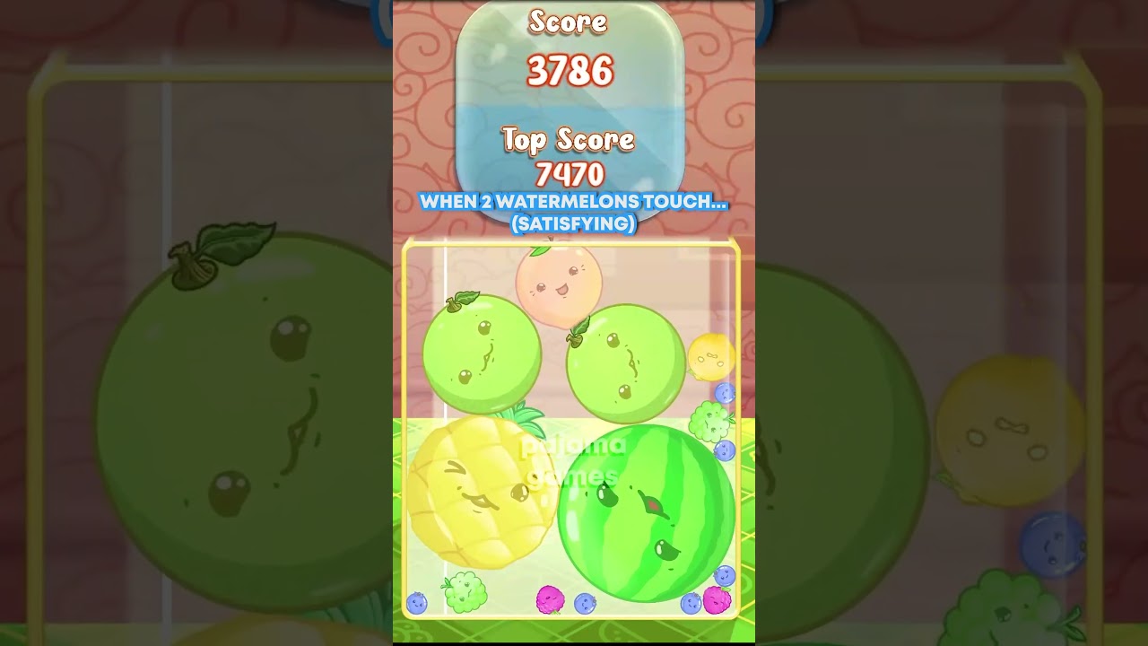 When two watermelons touch | My Suika &ndash; Kyo&rsquo;s Fruit Merge