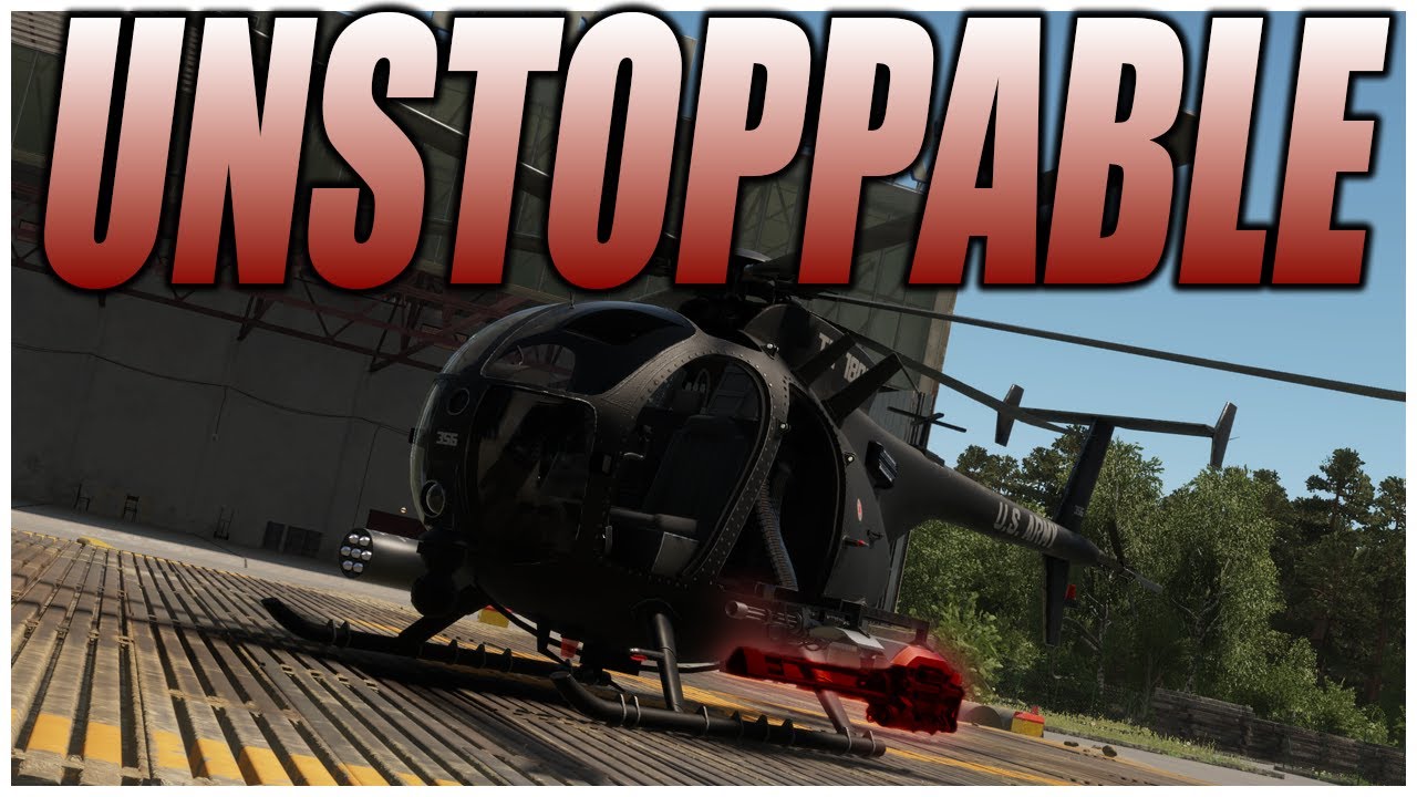 The AH6M Littlebird is Unstoppable in Arma Reforger