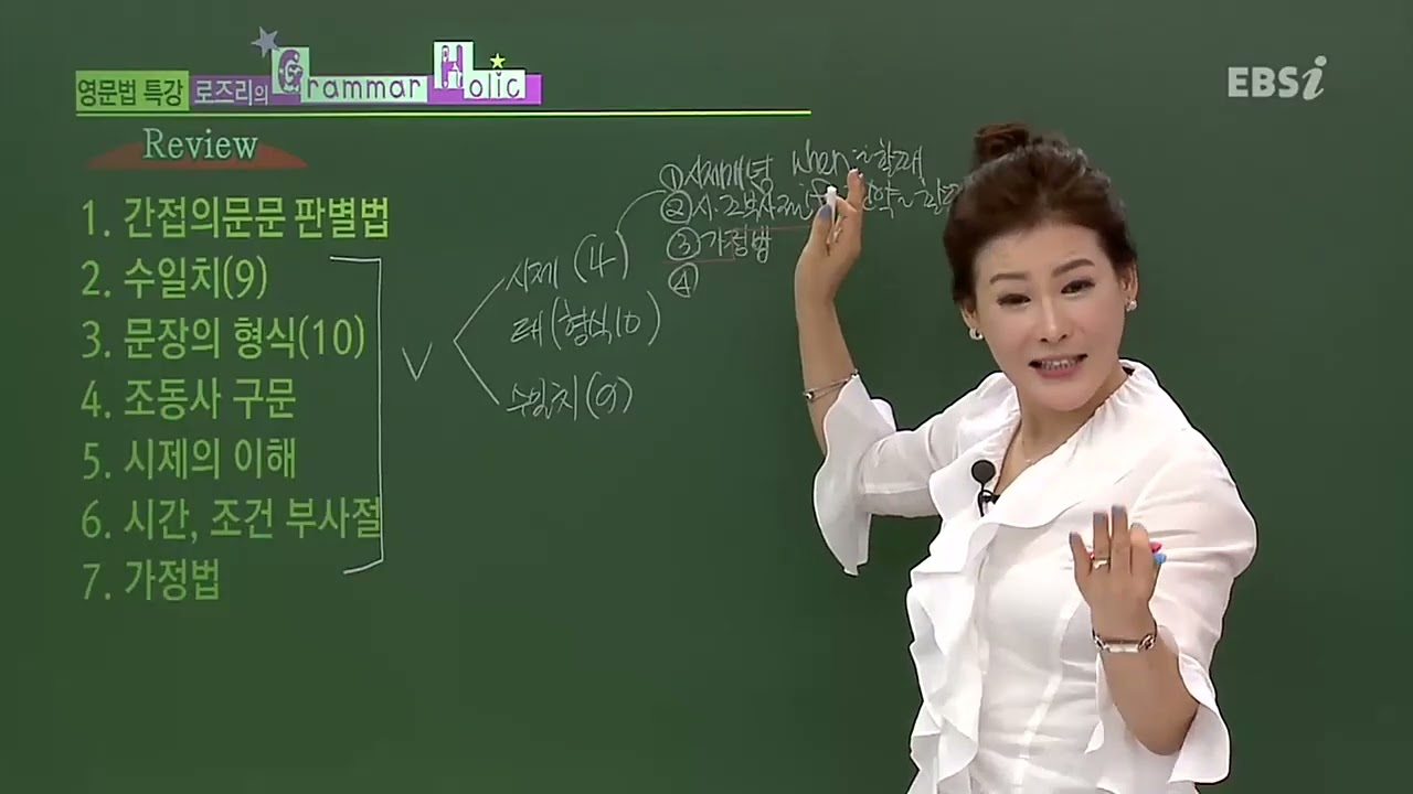 2015 로즈리의 Grammar Holic그래머홀릭 10강 교재 2-4 동사 구조의 이해 (변형된 가정법의 이해)