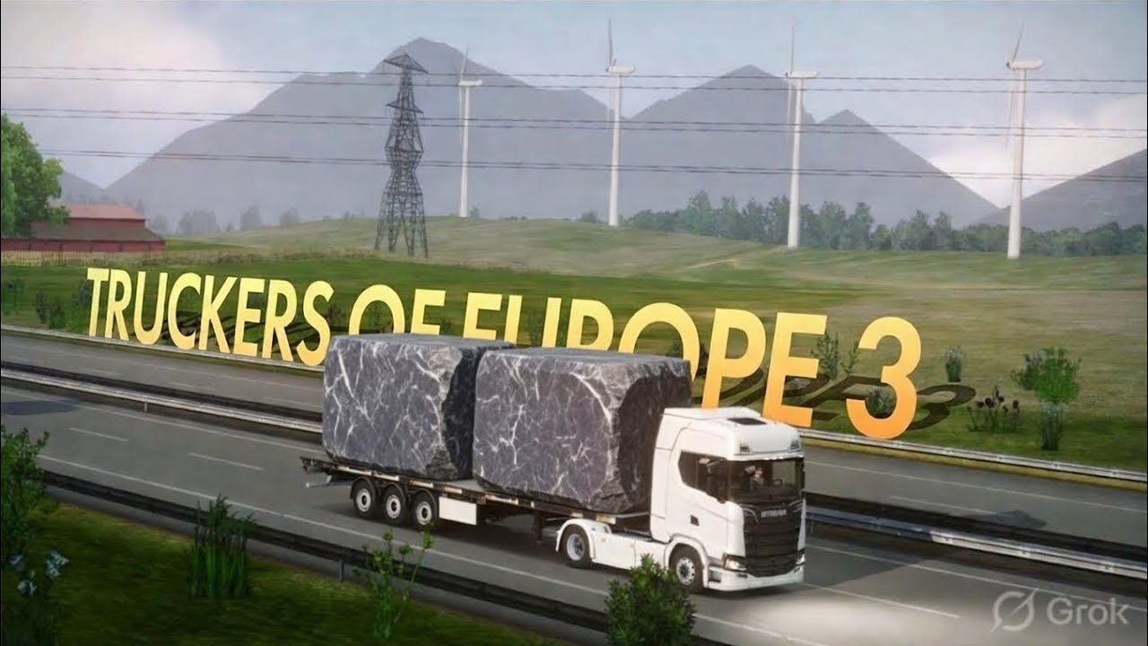 Ultimate Heavy Cargo Challenge in Truckers of Europe 3 – Marble Madness! 🚚🪨.