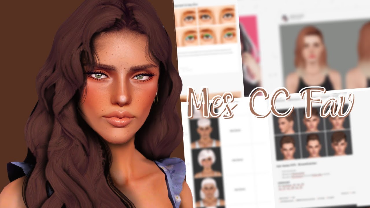Mes CC indispensables Sims 3 + Liens (2023) 😍