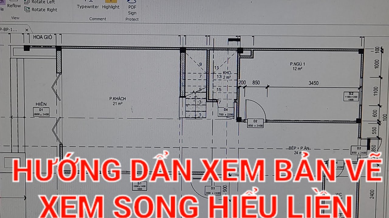 Hướng Dẫn  Xem Bản  vẽ  Dễ  Hiểu Xem Xong  Hiểu  Liền #82(sơn mập xây dựng)