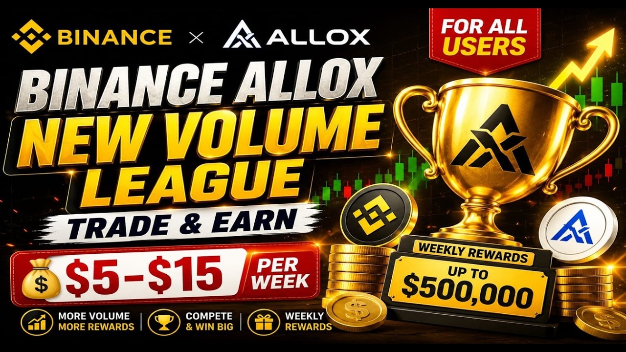 Binance Allox Volume League Easy Method Full Guide | Binance Web3 Wallet New Airdrop