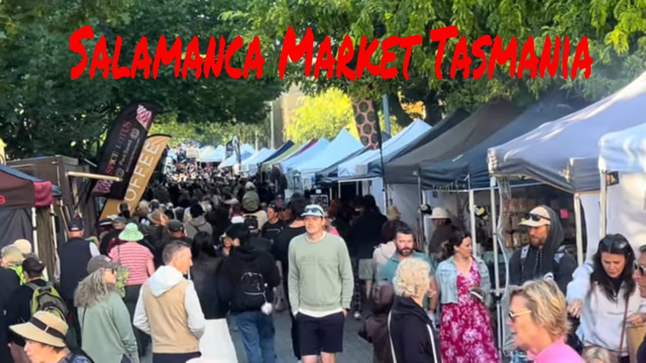 Salamanca market Tasmania Australia