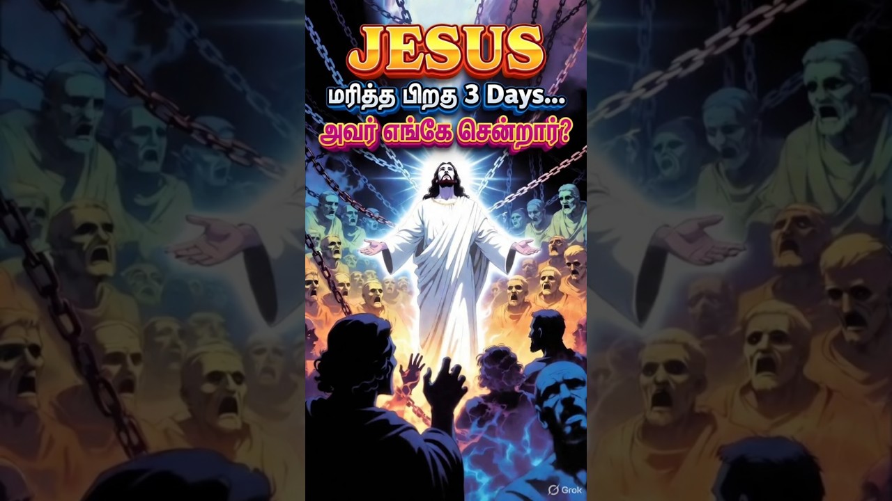 The Shocking Truth About Jesus&rsquo; 3 Days in the Grave  #tamilchristian #jesuschrist #news #tamilbible