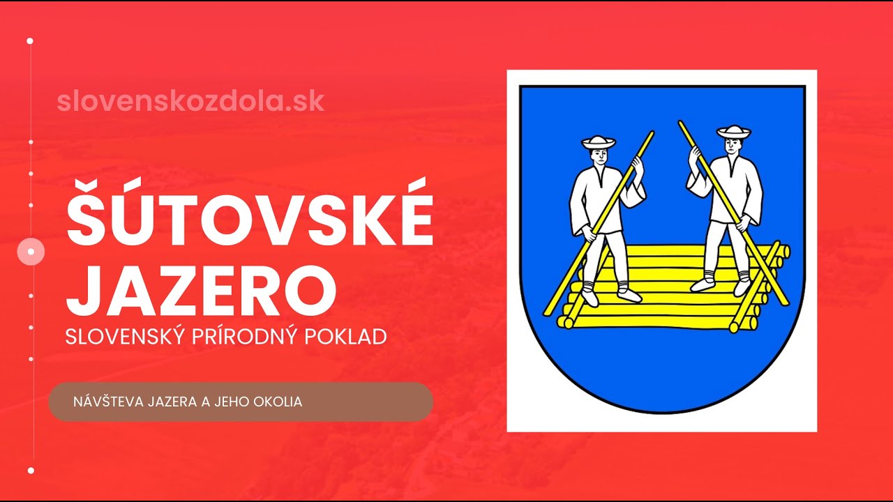 ŠÚTOVSKÉ JAZERO - zatopený lom v Kraľovanoch