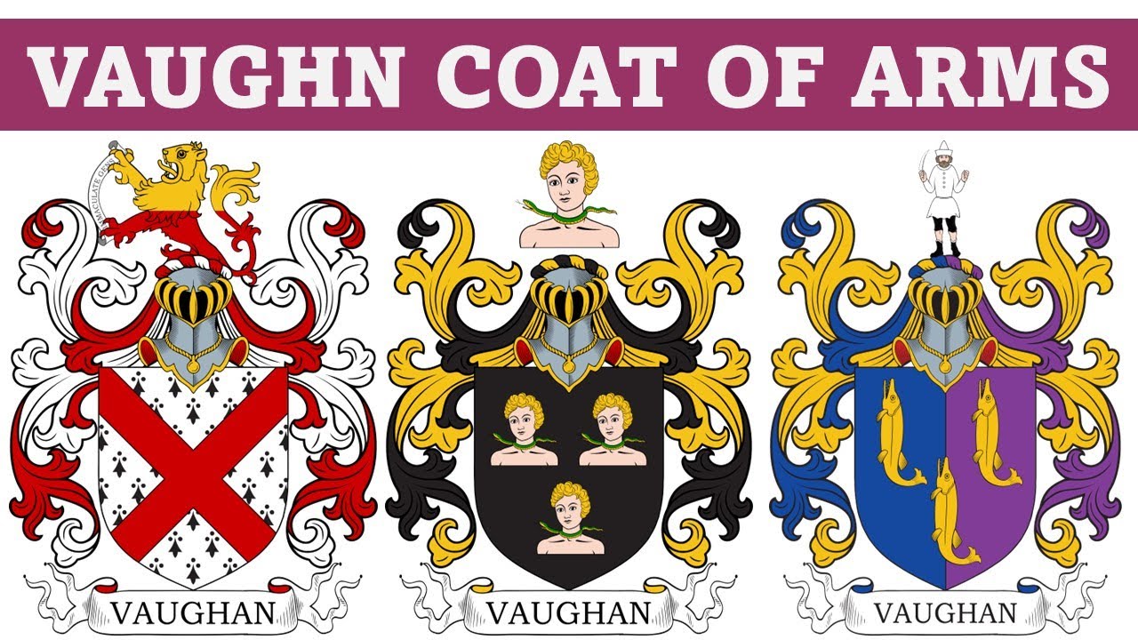 Vaughn Coat of Arms & Family Crest - Symbols, Bearers, History