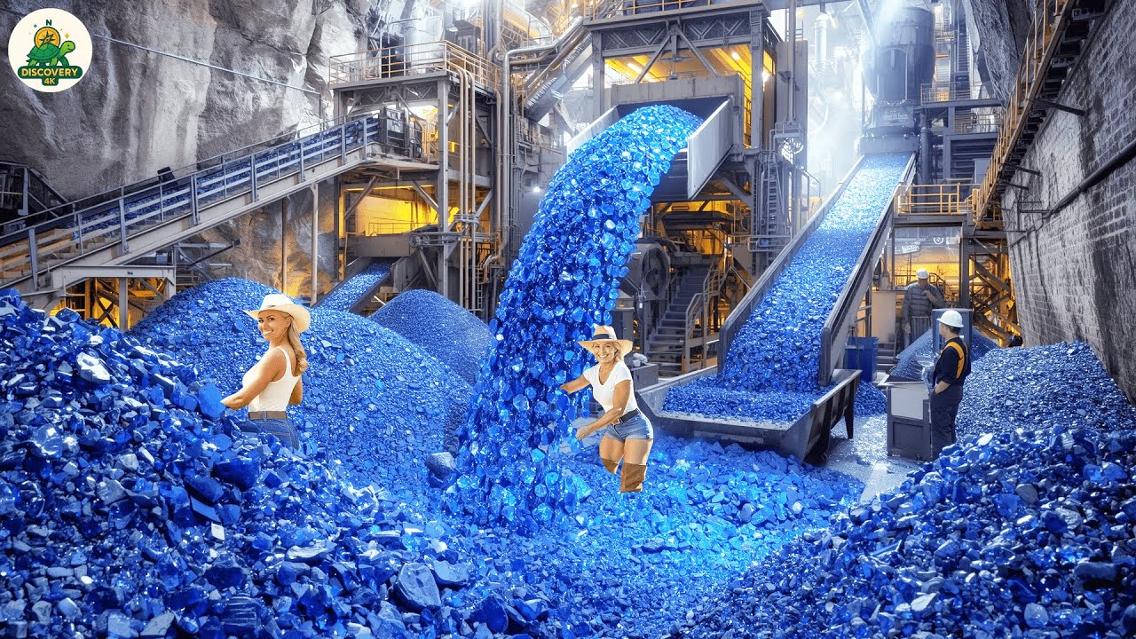 The Super Giant Processing Plant &ndash; Extracting Sapphire Gems From a Millions Tons of Rock