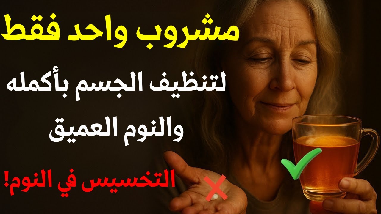 تحذير: هذا المشروب قبل النوم يغير حياتك رأساً على عقب! (النتيجة تتجاوز التوقع!)