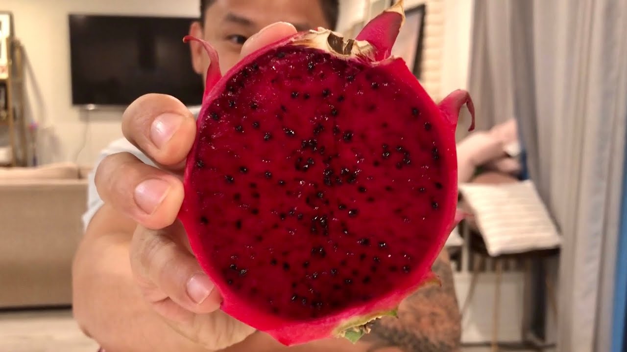 Red Jaina Dragon Fruit Harvest and Taste Review