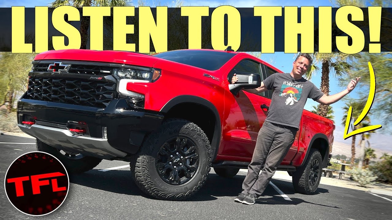 Listen to the New 2022 Chevy Silverado ZR2 V8 - Is It Raptor Smashing Good?