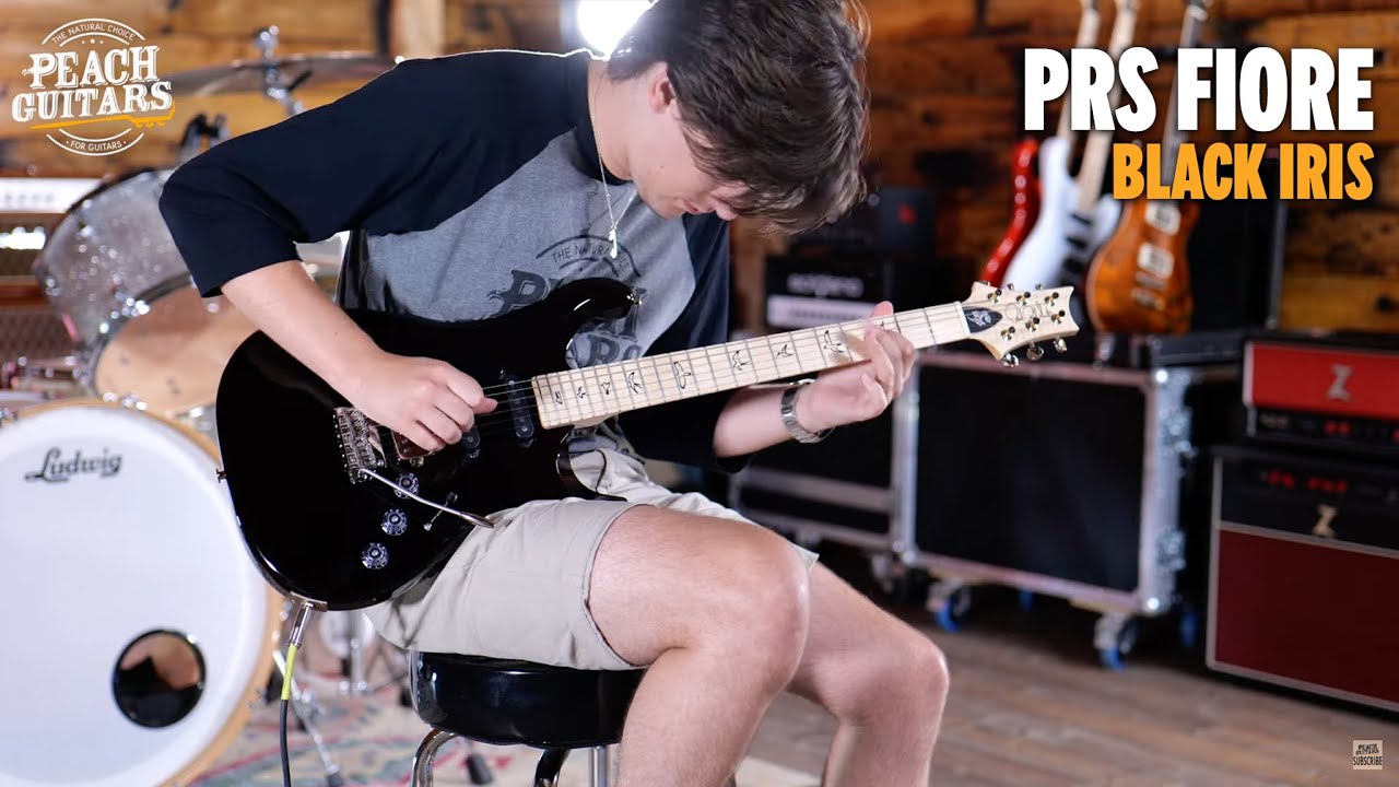 No Talking...Just Tones | PRS Fiore - Black Iris