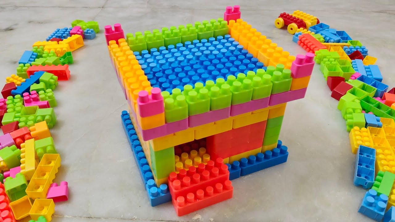 Satisfying DIY House ASMR/Building Blocks/Lego building blocks videos/block game#asmr#buildingblocks