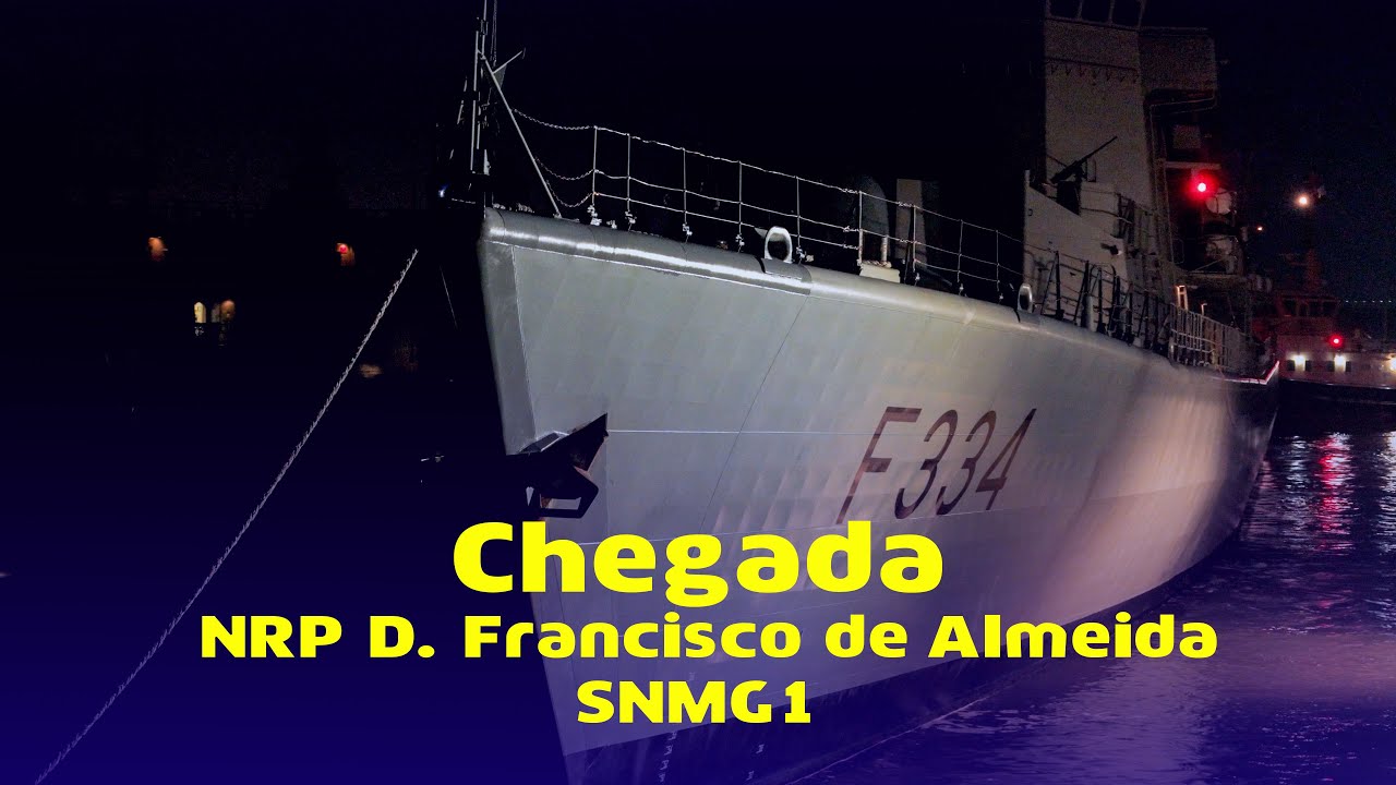 Chegada NRP D. Francisco de Almeida SNMG1