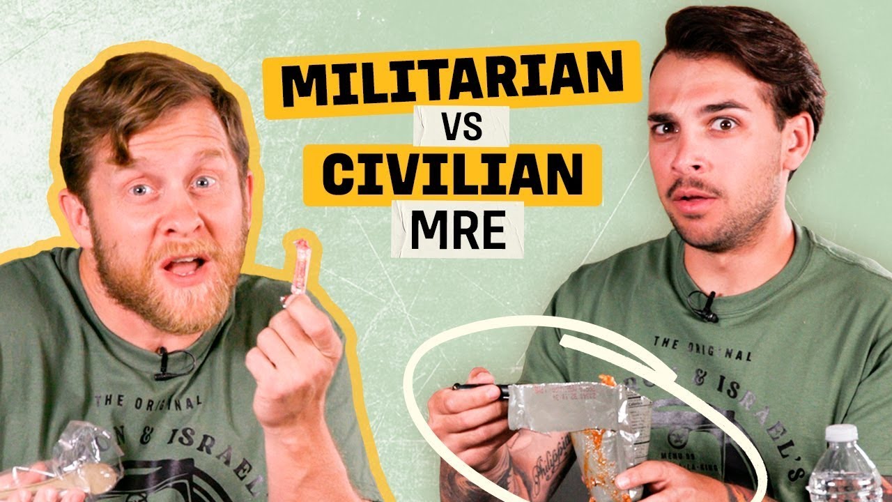 Spec Ops Test Military MREs Vs. Civilian MREs!