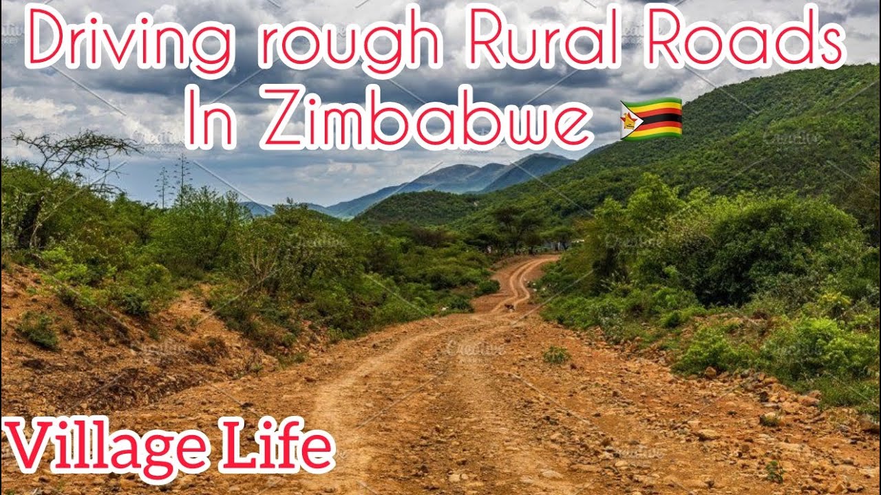 Driving on Rough Rural Roads in Zimbabwe 🇿🇼 Village Life ‼️Rainy Season Aesthetics