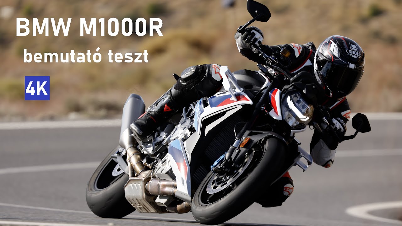 BMW M1000R bemutató teszt Andalúziában