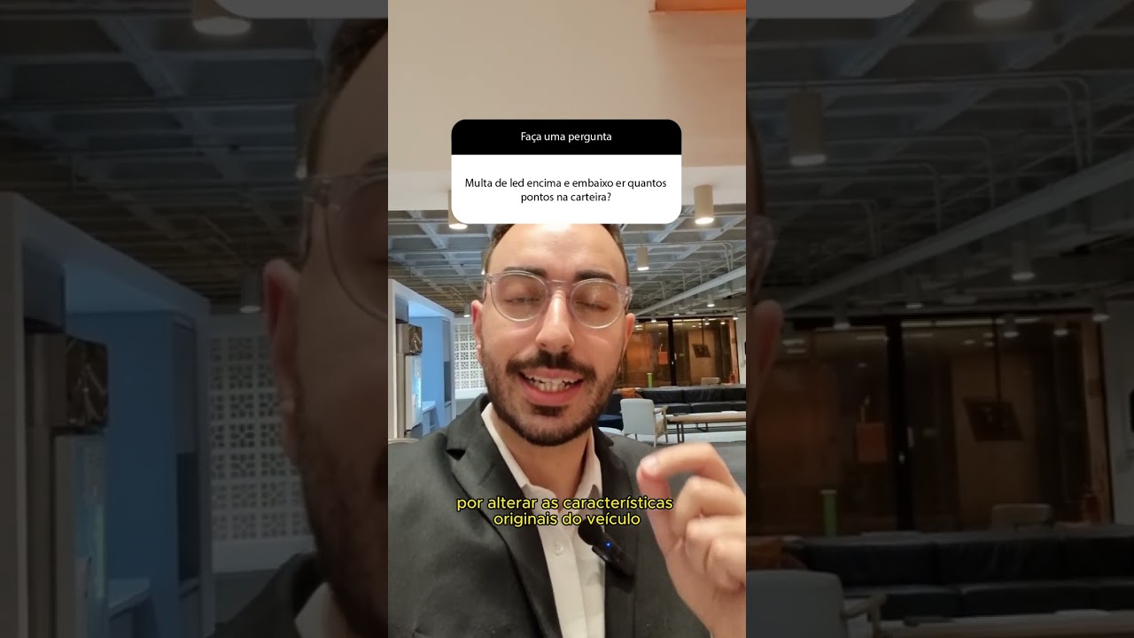 How many points are on your license for LED headlight fines?