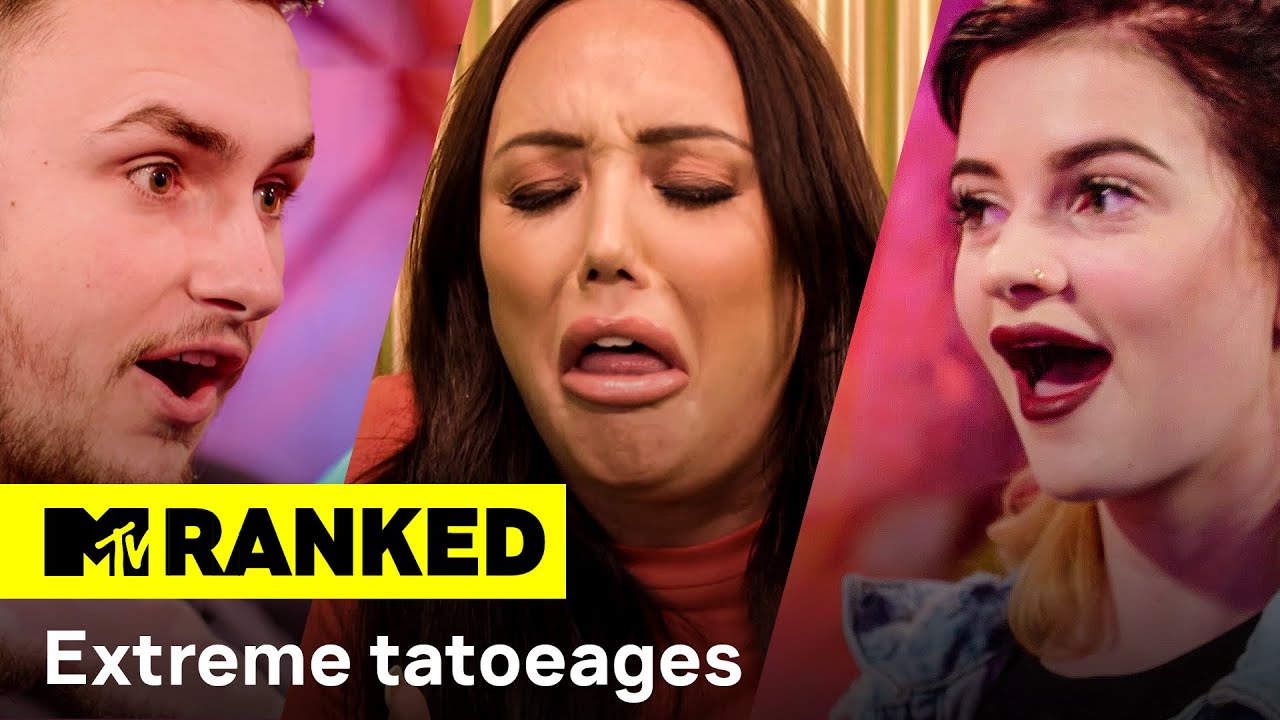 Top 3 MEEST EXTREME TATOEAGES | MTV Ranked: Just Tattoo Of Us UK