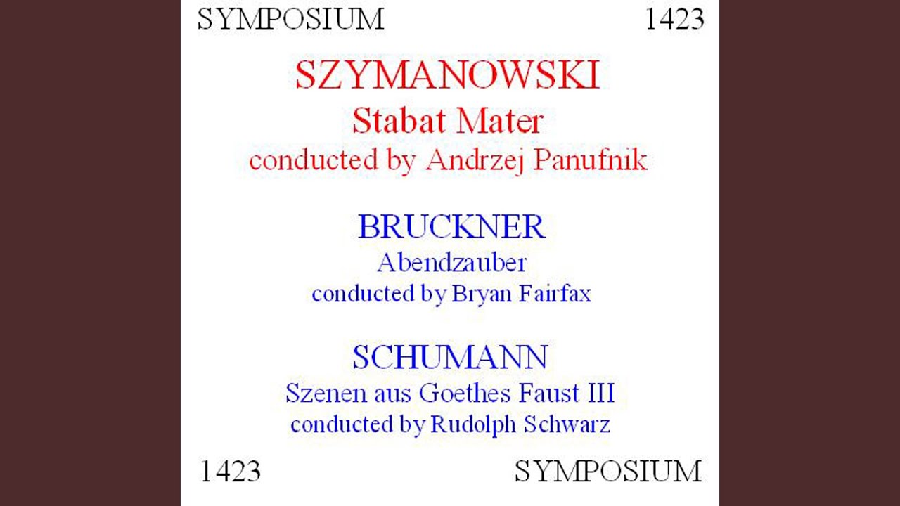 Abendzauber, WAB 57