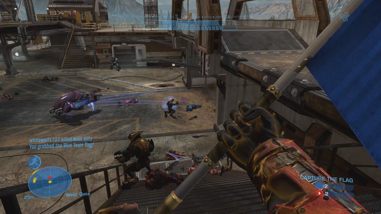 CTF with AI Battles on Unearthed - Halo Reach PC