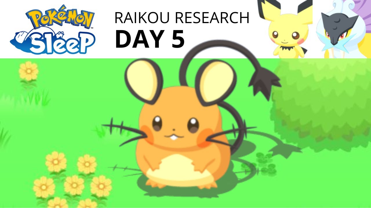 I FOUND MY DEDENNE - Pokémon Sleep Research