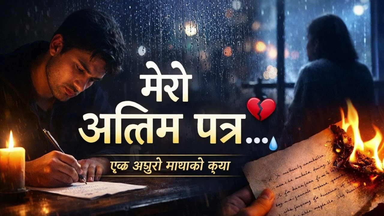 मेरो अन्तिम पत्र 💔 | Heart Touching Nepali Sad Song 2026