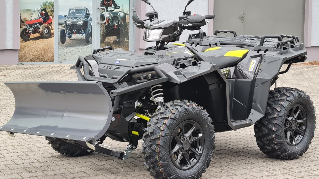 Polaris Sportsman xp1000 S + pług Iron Baltic