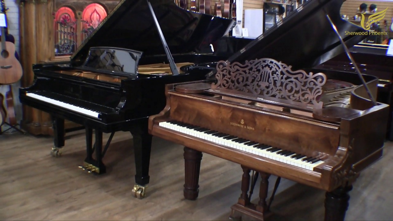 Concert Grand Comparison Steinway Model D - 100 Years of Piano History at Sherwood Phoenix