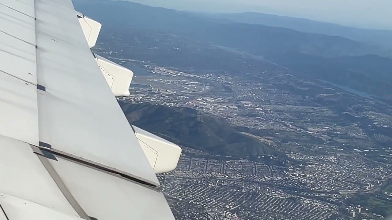 Flying to Dublin