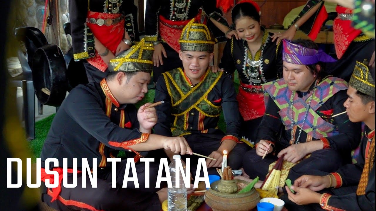 Sabah Traditional Ethnic Dance & Music: Dusun Tatana, Kuala Penyu, Sabah, Malaysia