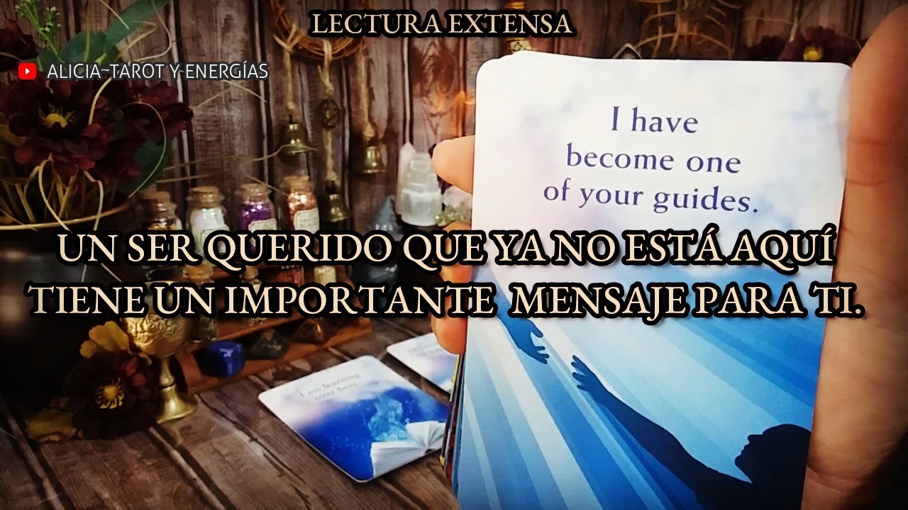 ✨Un Ser Querido que Ya no está Aquí ✝️ Tiene un Mensaje Importante para Ti☁️💌☁️Con Cariño❣ #tarot