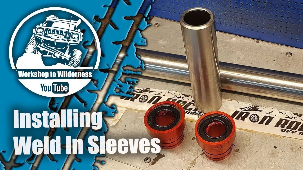 Dana 30 Weld In Axle Sleeves (No Pounding Required)