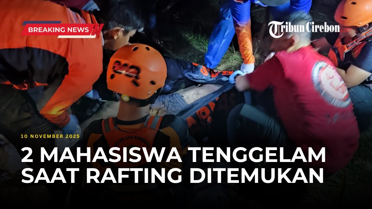 🔴 BREAKING NEWS - 2 Hari Diseret Arus, 2 Mahasiswa Polindra Akhirnya Ditemukan di Sungai Indramayu