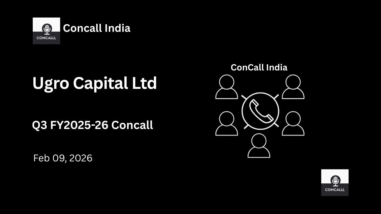 Ugro Capital Ltd Q3 FY2025-26 Concall