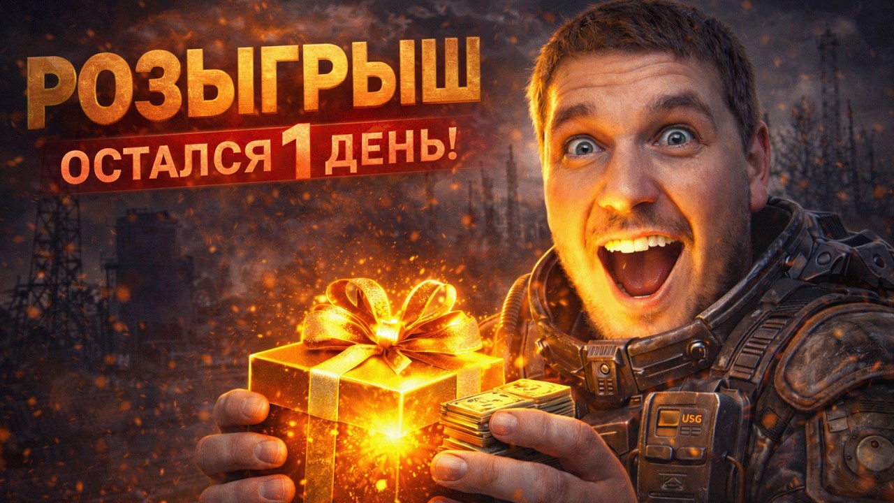 🎁 РОЗЫГРЫШ: ОСТАЛСЯ 1 ДЕНЬ! Успей урвать топ-лут | СТРИМ СТАЛКРАФТ