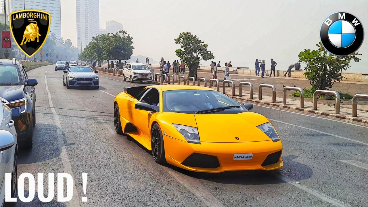 RARE SUPERCARS IN INDIA 4K | Lamborghini Murcielago, Toyota Supra, Audi R8V10, Porsche911, BMW M8C