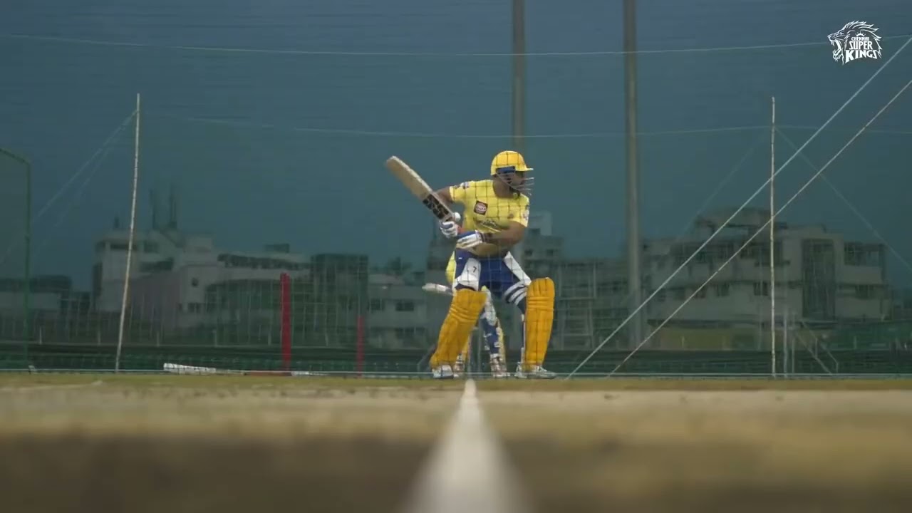 MS DHONI Net Practice For IPL 2022 Day 1।  CSK Practice Session DAY 1   MS DHONI Power Hitting